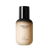 Pudaier Lasting Makeup Foundation – Face&Body Liquid Foundation Lightweight Bottle Full Coverage Invisible Pores Covering Blemishes - for All Skin Types (40 mL)