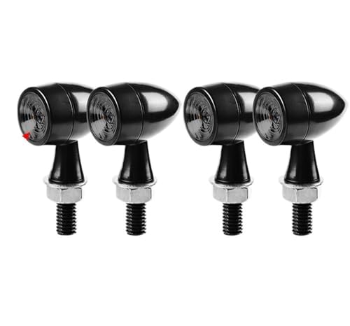 Clignotant LED pour moto haute luminosité 12V étanche 8mm