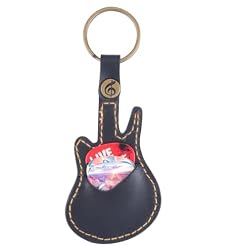 Pinsheng Étui de Guitare en Pu avec Médiators de Guitare, Médiators et Porte-médiators pour Guitare Acoustique avec… - Les Beatles, Paul McCartney, John Lennon, RIngo Starr, George Harrison Pinsheng Étui de Guitare en Pu avec Médiators de Guitare, Médiators et Porte-médiators pour Guitare Acoustique avec… – Image 3