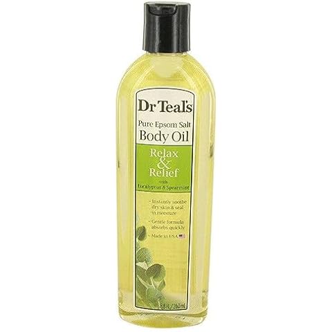 Dr Teal's Epsom Salt Body Oil with Eucalyptus Cover