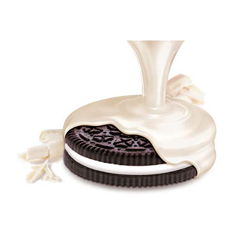 OREO Fudge and White Fudge Covered Chocolate Sandwich Cookies, Holiday Cookies, 1.03 lb Tin - Thumbnail 2