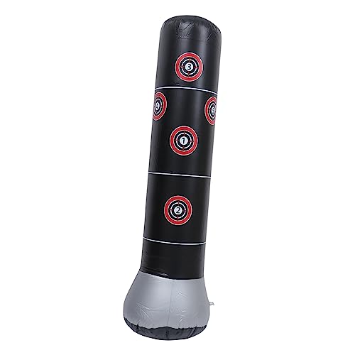 GOOHOCHY 1.6m Column Inflatable Punching Bag for Home Gym Sports Training Safe Protection