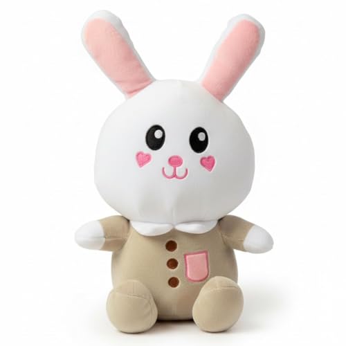Image of ELITE CREATIONS Cute Bunny Rabbit Soft Toy 35 cm | Plush Bunny Stuffed Animal for Kids | Soft Huggable Rabbit Toy for Girls Boys | Birthday Gift Plush Toy