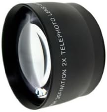 New 2.0x High Definition Telephoto Conversion Lens (58mm) For Canon VIXIA HF S100