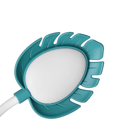 Lámpara de Escritorio LED con Portalápices Lámpara de Mesa de Caracol Animal de Dibujos Animados Función Múltiple Carga USB Luz de Escritorio Linda Cuello de Cisne para Estudiantes Niños(azul) - imagen 9