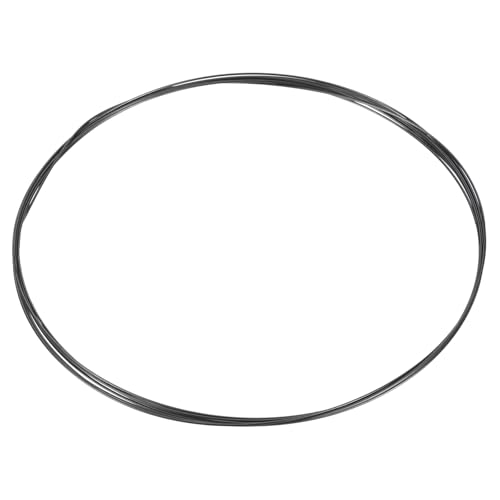 QUARKZMAN Wolframdraht, 99.99% Hochreiner Wolframdraht 0.6mm Durchmesser x 2 Meter Länge Wolframfaden Metallspule Für Glühbirnenproduktion Elektronikindustrie