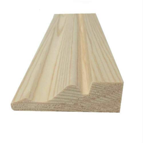 Image of Pine Architrave Ogee Moulding 75mm x 25mm x 2.1m (Pack of 3)
