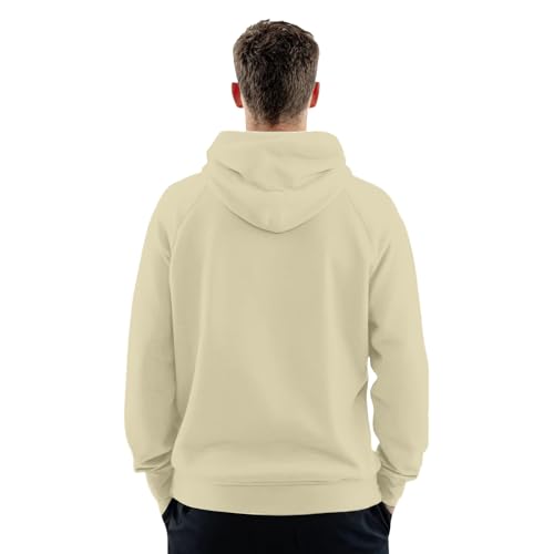 Mens Quarter Zip Hoodies Casual Lightweight Drawstring Hooded Sweatshirts with Kangaroo Pockets Solid Basic Pullover3