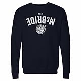 500 LEVEL Kayla McBride Minnesota Lynx Invert Crewneck Sweatshirt (Navy, Large)