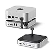 UGREEN Mac Mini M4 Dock with DisplayPort, 8K@120Hz/4K@240Hz Max Display, Up to 8TB M.2 NVMe Enclosure, 4x USB-A and 1x USB-C Data ports, 170MB/s SD/TF Card Reader, 3.5mm Audio for Mac Mini M4 / M4 Pro