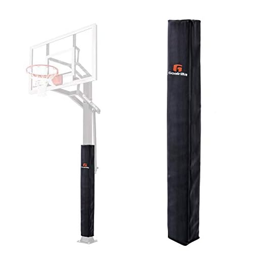 Goalrilla Square All-Weather, Durable Basketball Pole Pad Fits 5x5 Inch Goalrilla Poles
