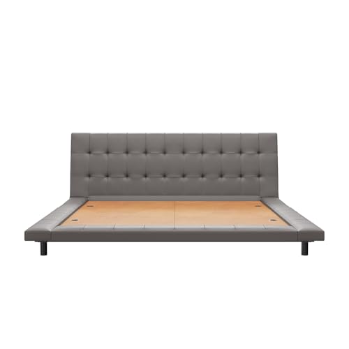 Image of Wakefit Somora King Size Non Storage Upholstered Bed