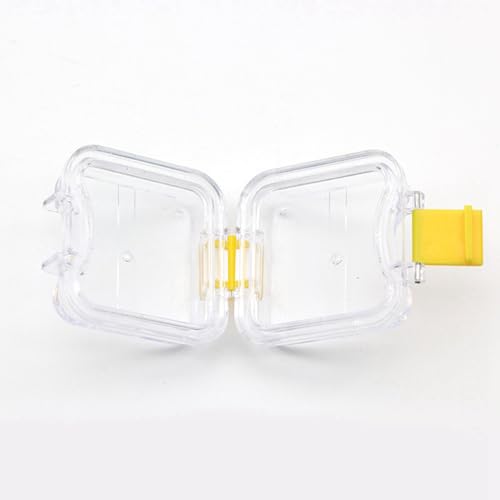 Caja de dientes de plástico resistente con película para prótesis dental 5