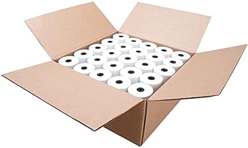 EOM-POS Rollos de papel para impresora térmica de recibos 3 18 80mm 3.125 x 230 pies - 50 rollos