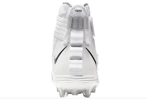 Nike Force Savage Elite 2 Td Ah3999-100 White-Black Men's Football Cleats 13 Us #TOP2