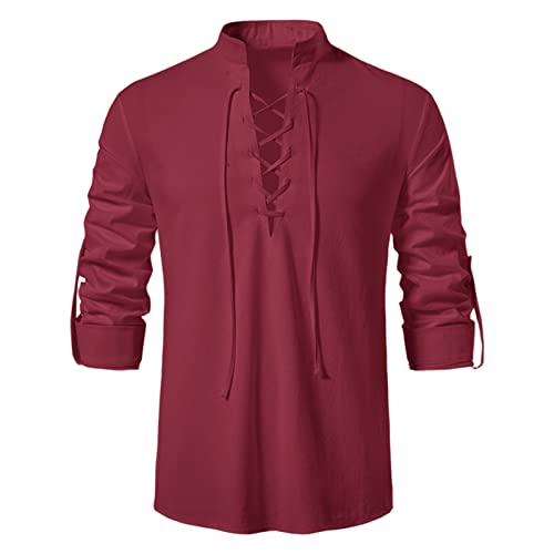 T-shirt manche longue homme en mélange de coton doux couleur blanc