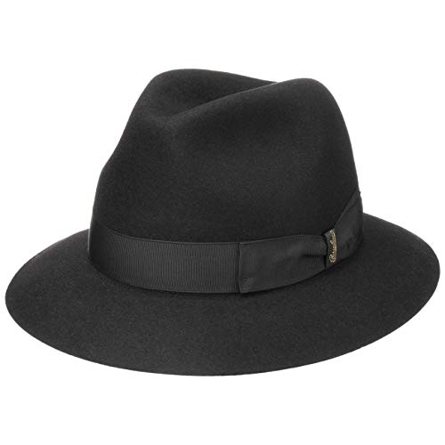 Borsalino Classic Fedora Hat #TOP6
