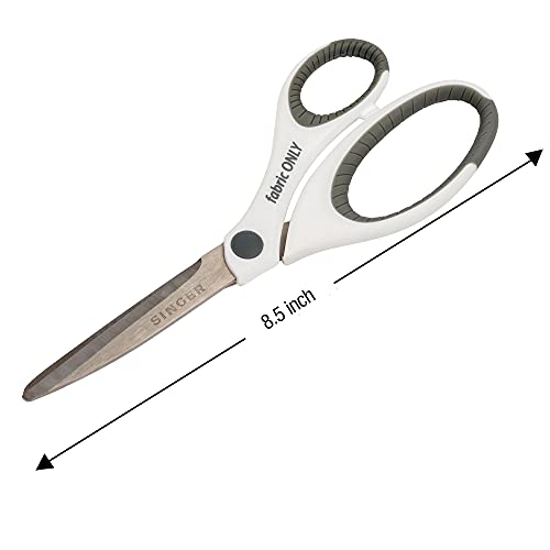 Singer 07170 8-1/2-Inch Sewing Scissors With Comfort Grip #TOP3