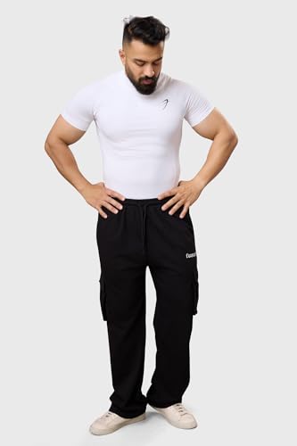 Image of Men Half Sleeves Slim Fit Compression High Neck Sports and Gym Tshirt