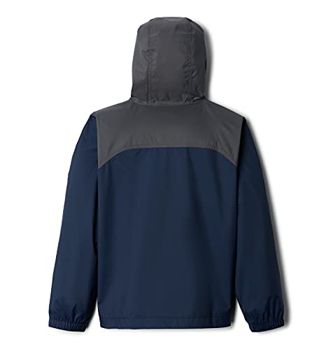 Columbia Boys Glennaker Rain Jacket, Collegiate Navy/Grill, Large - Thumbnail 2