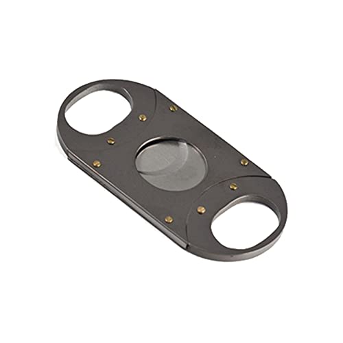 Quality Importers Trading 52 Ring Gauge Double Blade Cutter, Silver Aluminum, with Gift Box