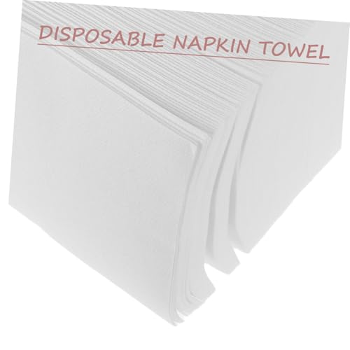 Servilletas blancas desechables de 100 unidades para mesas y eventos elegantes 4