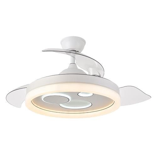 Ventilador Dc 72w 6120lm blanco 110d 3aspas Desp.3000-4000-6000k Remoto+ Temporizador+ Memoria