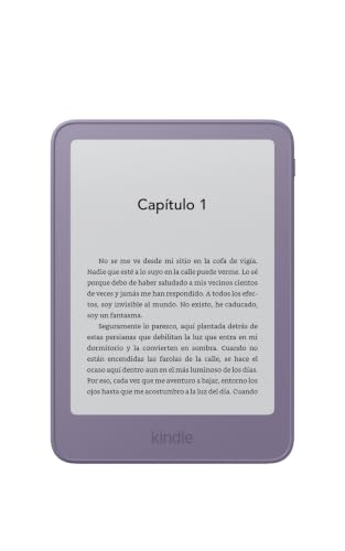 Amazon Kindle (última generación): ahora más fino, ligero y rápido, con pantalla de 6' | 16 GB | Sin publicidad | Morado Ube