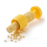 Chef’n Cob Plus Corn Stripper and Peeler for Corn on the Cob, Built-In Safety Pusher