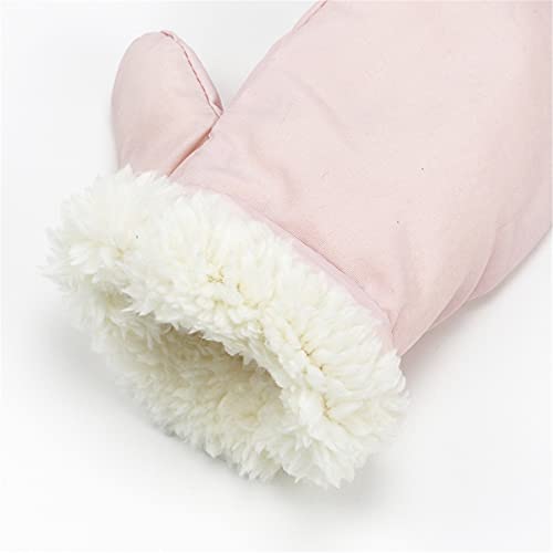 Urban Virgin Infant Baby Toddler Kids Winter Mittnes Lined Fleece Warm Waterproof Ski Snow Gloves For Boys Girls Pink 6-24 Months #TOP4