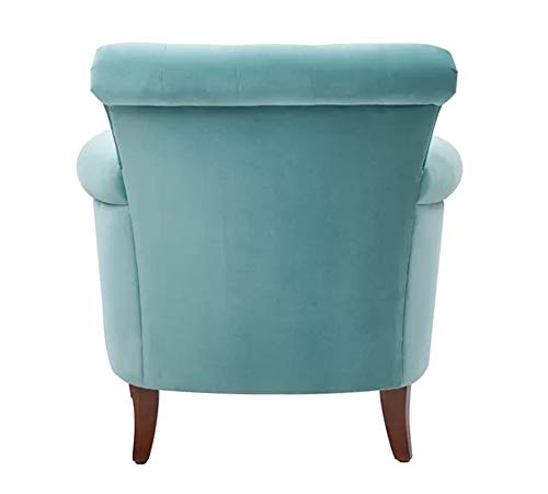 Image of Lakdi The Furniture Co.| Living Room | Lounge Chair | Back Button | Rolled Arms | Internal Structure | Solid Wood | Accent Chair | for Home & Furniture | Outdoor & Indoor | Durable | Modern Design