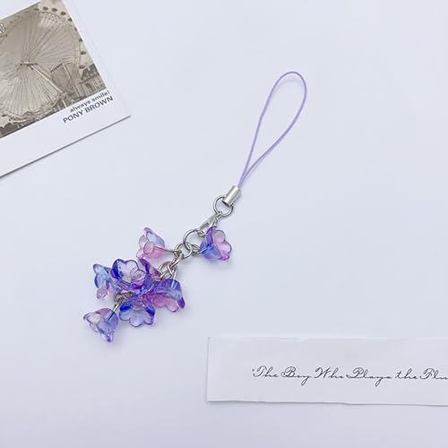 KUFptva Phone Chains Keyring Phone Charm Phone Keychain Pendant Straps for Women Purse Bag Accessories