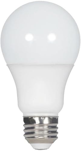 Satco S11413 - Bombillas LED A19 de 9 W, 60 W de repuesto, 4000 K, 100 unidades