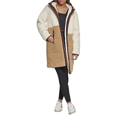 Levi's womens Full Length Sherpa Quilted Parka Jacket2