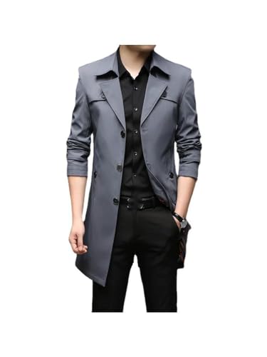 Xingfenly Padded Cotton Thickened Oversize Autumn Winter Youth Solid Color Medium Long Thermal Coat Plus Size -3