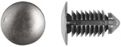 Push-In Rivet, Dome, 9 Mm Dia., 19.5 Mm L, Nylon Body, 50 Pk, 5643Pk