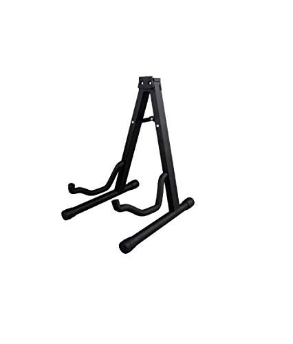 Kabalo Soporte ajustable, Pie para guitarra acústica (marco en A), color negro - Se adapta a cualquier guitarras: acústicas, eléctricas, bajo, etc!