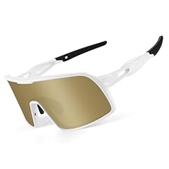White Frame-gold Lens