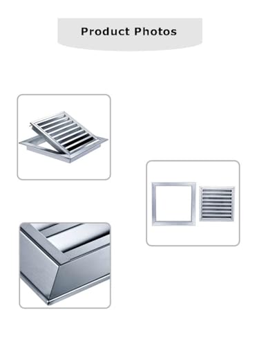 Panel de acceso para paneles de yeso en acero inoxidable 304 ventilado 5