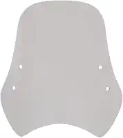 Acrílico Bolha Para-brisa Universal 30x30 Sem Ferragem Para Moto CRISTAL