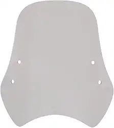 Acrílico Bolha Para-brisa Universal 30x30 Sem Ferragem Para Moto CRISTAL