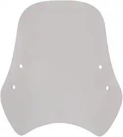 Acrílico Bolha Para-brisa Universal 30x30 Sem Ferragem Para Moto CRISTAL