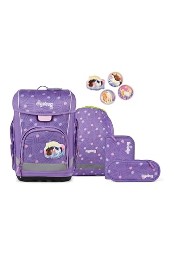 ergobag cubo Light Set ergonomischer Schulranzen, extra leicht, Set 5-teilig, 860 g