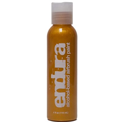 Endura Metallic Gold Airbrush Temporary Tattoo Paint, 4 oz.