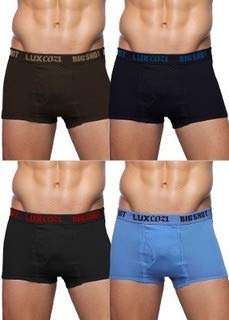 lux cozi Men's Cotton Trunk (Pack of 4) (Cozi Mini 85x4_Multicolor, 85 Cms, Medium)-picture-10