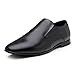 Red Tape Men Black Slip-On Shoes