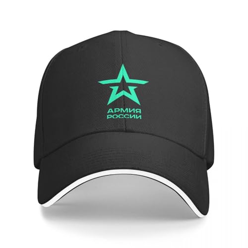 Casquette baseball hommes mode Russie 2024 en polyester réglable