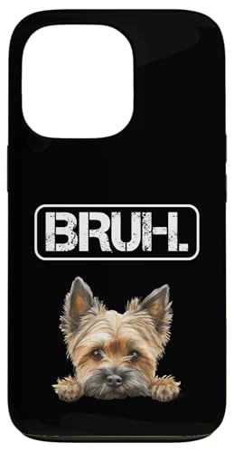 Cairn Terrier Bruh Divertido Amante de los Perros Carcasa para iPhone 13 Pro