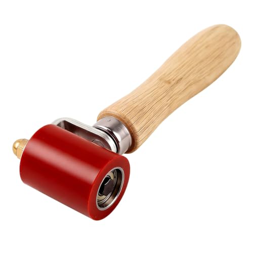 VOBOR Rodillo de Silicona de Presion, Resistente a Altas Temperaturas, Rodillo de Presión Mano, Herramienta Manual de Soldadura para Techos y Costuras