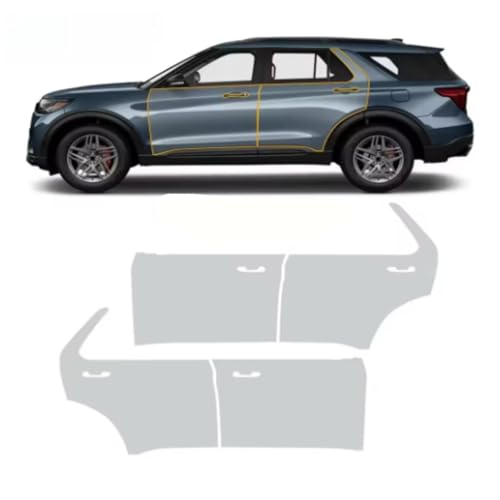 Film protection peinture Ford Explorer 2025 contre les rayures de voyage